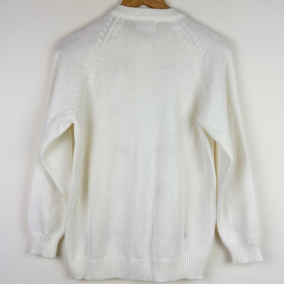 Fully Fashion Vintage Rose Bud Cardigan Sweater - Picture 6 of 7